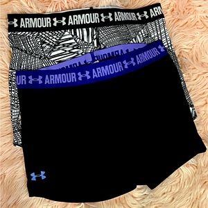 Womens Shorts | Under Armour Heat Gear Shorty | No Show Breathable Booty Shorts